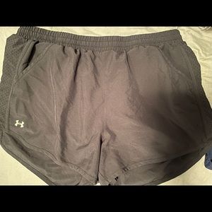 Black UnderArmor Workout Shorts